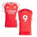 Maillot domicile Arsenal G JESUS 2025/26 - Rouge