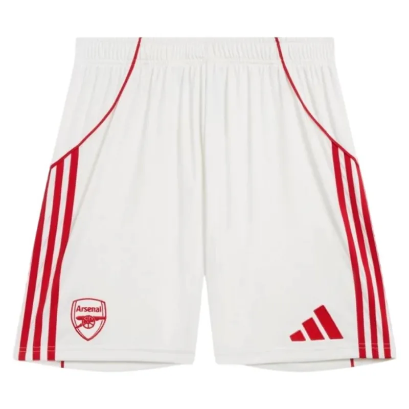 Short domicile d'Arsenal FC 2025/26 - Blanc