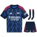 Arsenal 2025/26 Away Kids' Jersey Set - Blue