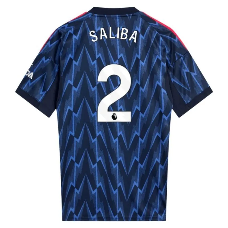 Arsenal SALIBA 2025/26 Away Jersey - Blue
