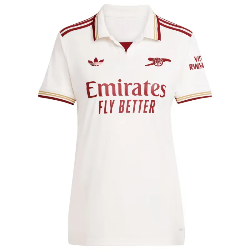 Arsenal 2025/26 Third Women's Jersey - White