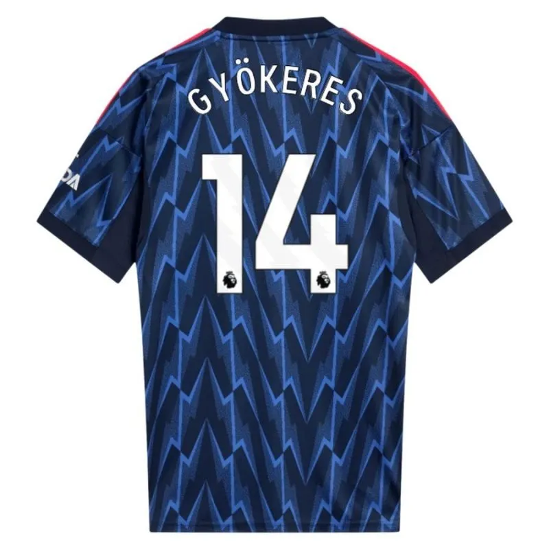Arsenal GYOKERES 2025/26 Away Jersey - Blue