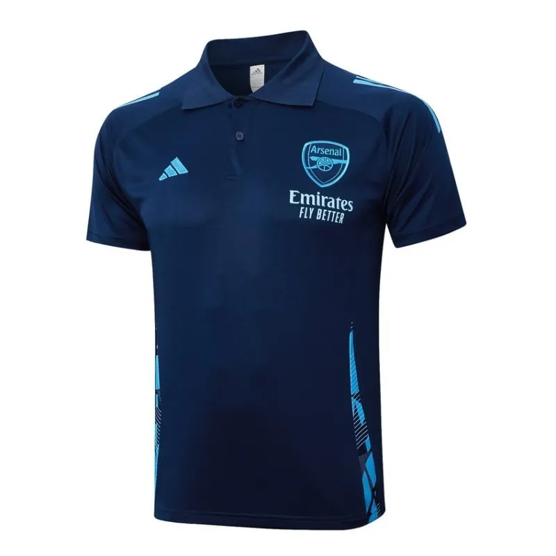 Arsenal 2025/26 Sports Polo - Blue