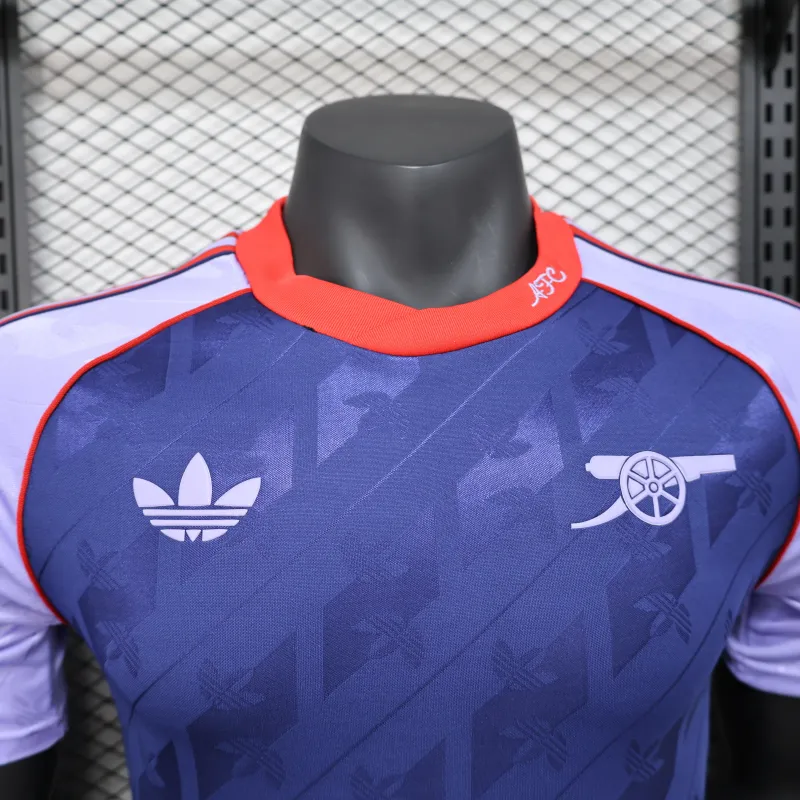 Arsenal 2025/26 Player Version Jersey - Blue