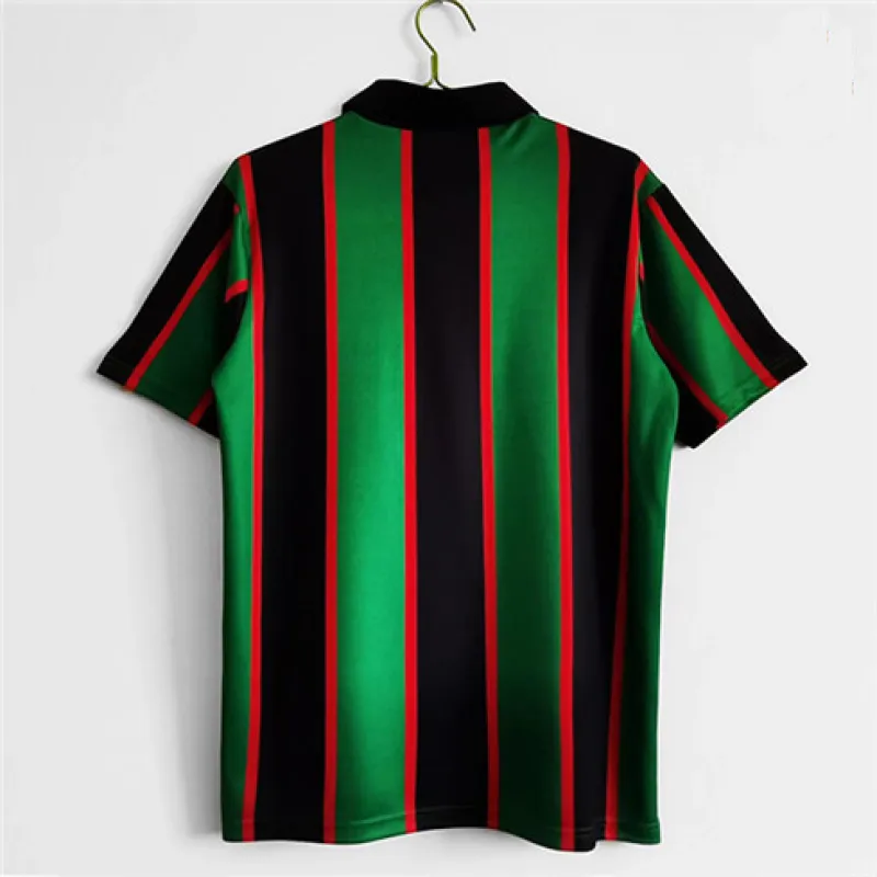 Aston Villa 1993 - 95 Away Retro Jersey - Green