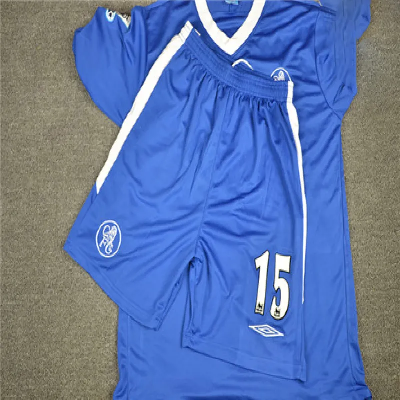 Chelsea 2003 - 05 Heim - Retro - Trikot - Blau