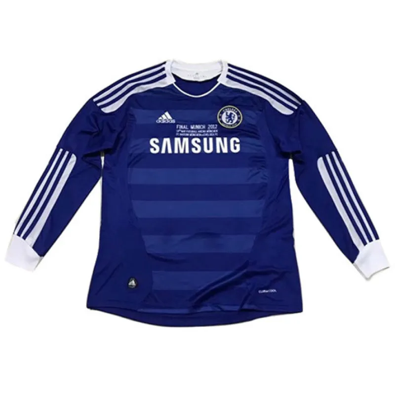 Chelsea 2011/12 Retro Long-sleeved Jersey - Blue