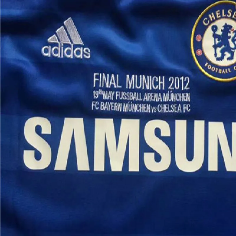 Chelsea 2012 UEFA Champions League Retro Jersey - Blue