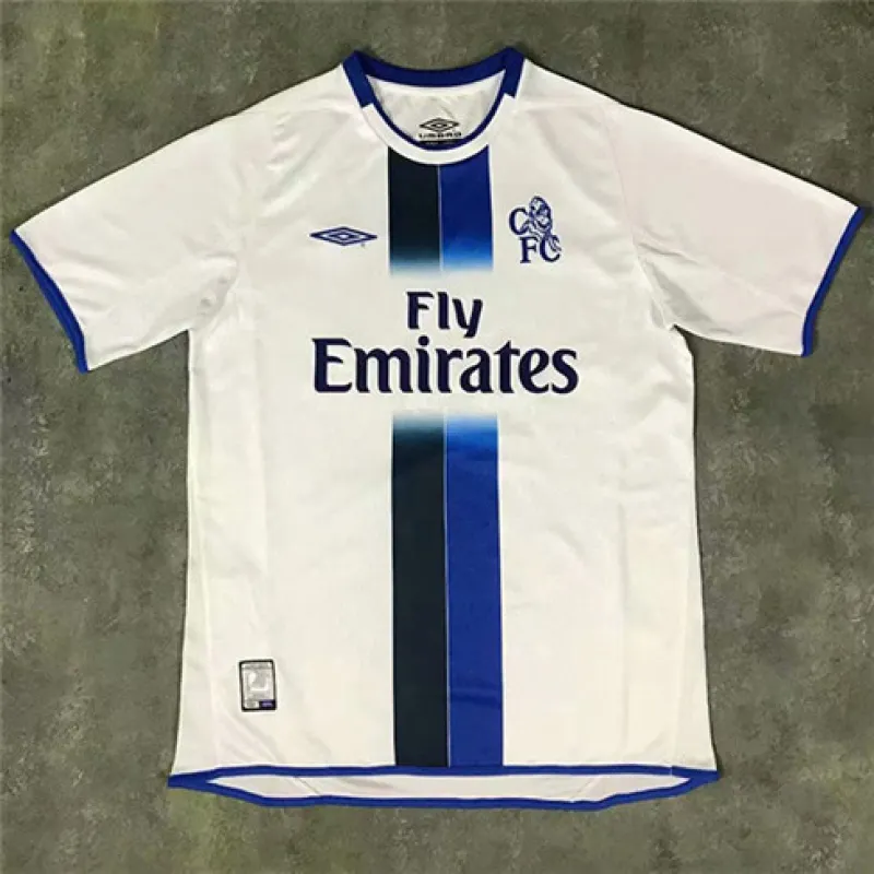 Maglia retro di trasferta di Chelsea 2003 - 2005 - Bianca