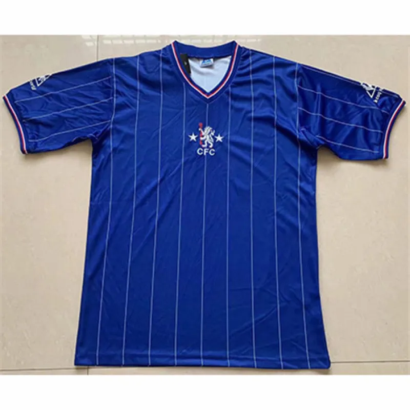 Chelsea 1981-83 Heim-Retro-Trikot - Blau