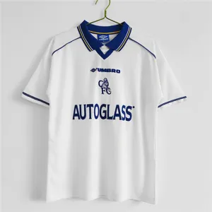 Maglia retro di trasferta di Chelsea 1998 - 2000 - Bianca