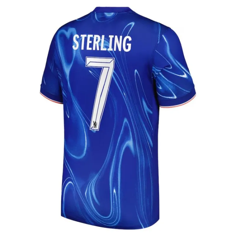Maillot de domicile de Chelsea 2024/25 de Raheem Sterling - Bleu
