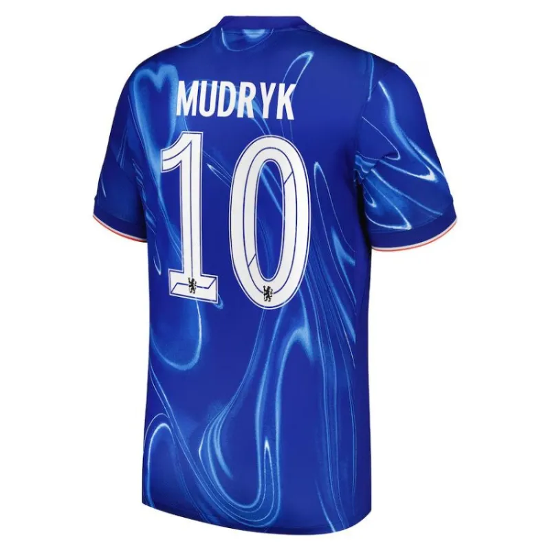 Mudryk's Chelsea 2024/25 Heimtrikot - Blau