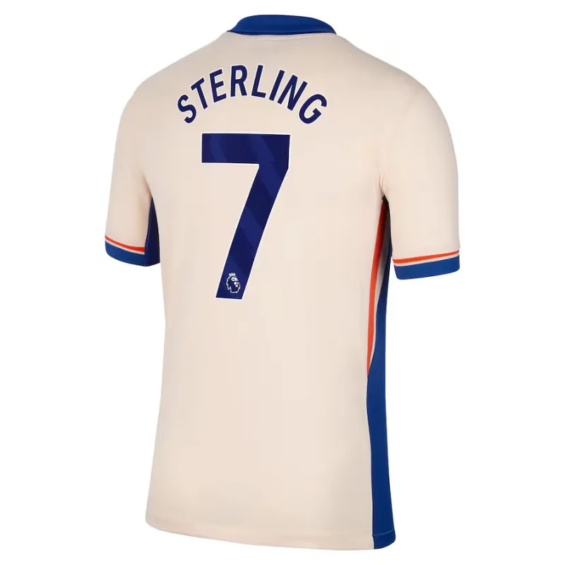 Le maillot de l'extérieur de Chelsea 2024/25 de Sterling - Orange clair