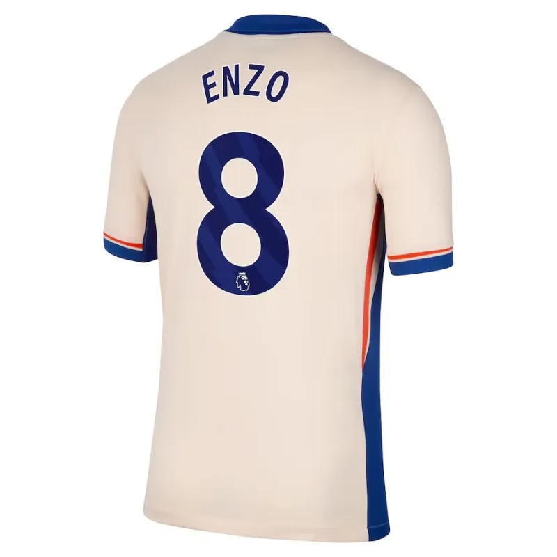 Enzos Chelsea 2024/25 Auswärtskinderjersey - Set - Hellorange