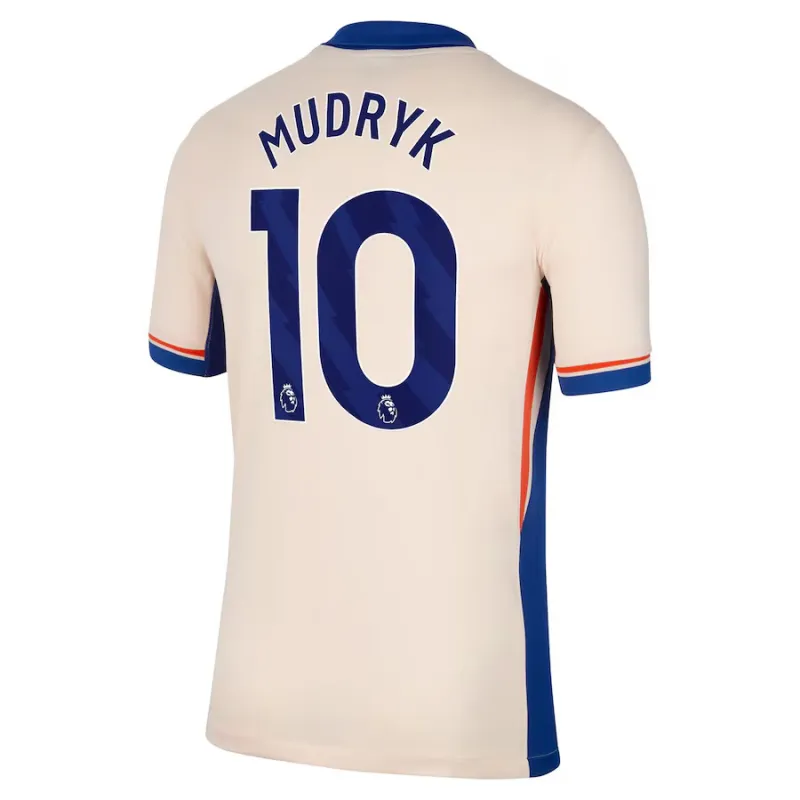 L'ensemble de maillots pour enfants d'extérieur de Chelsea 2024/25 de Mudryk - Orange clair