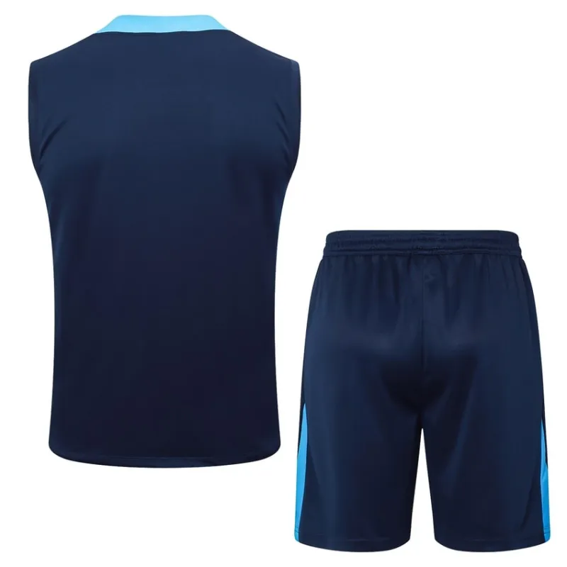 Chelsea 2024/25 Weste + Shorts - Navyblau