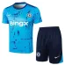 Costume d'allenamento + pantaloncini di Chelsea 2024/25 - blu celeste