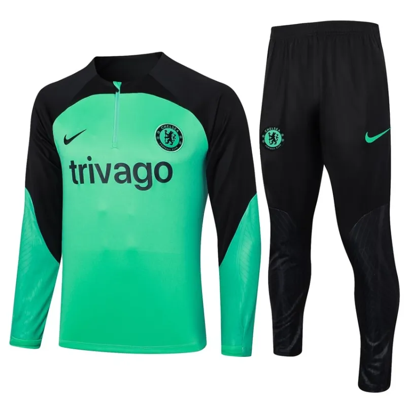 Chelsea 2024/25 Trainingsshirt + Hose - grün