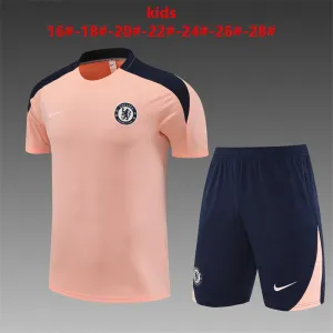 Chelsea 2026/27 Set Allenamento Bambino Rosa