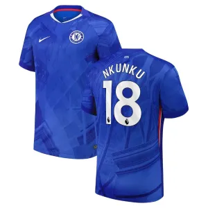 Chelsea NKUNKU 2025/26 Heimtrikot - Blau