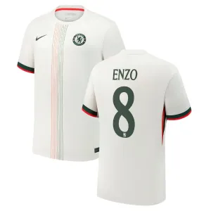 Chelsea ENZO 2025/26 Auswärtstrikot - Weiß
