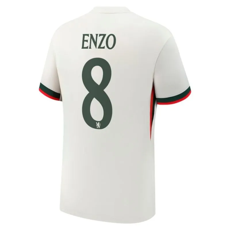 Chelsea ENZO 2025/26 Away Kids' Jersey Set - White