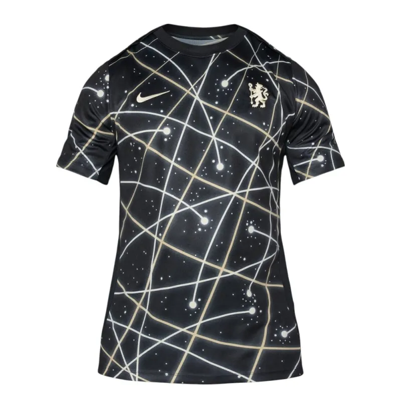Maillot de pré-match du Chelsea 2025/26 - Noir