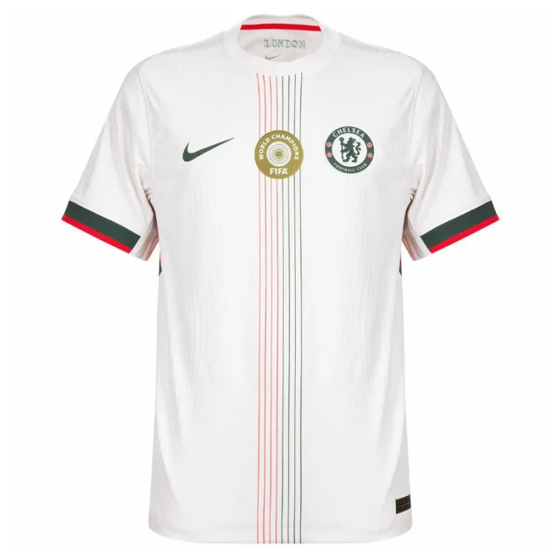 Chelsea Club World Cup Champions Player Jersey 2025 Away - White