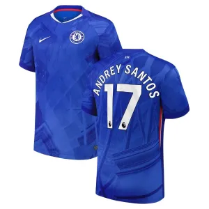 Chelsea ANDREY SANTOS 2025/26 Heimtrikot - Blau