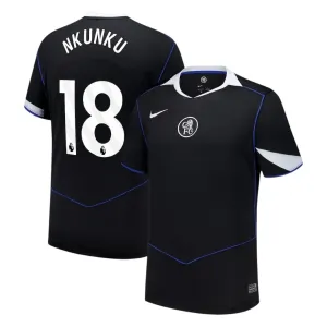 Chelsea NKUNKU 2025/26 Terza maglia - Nera