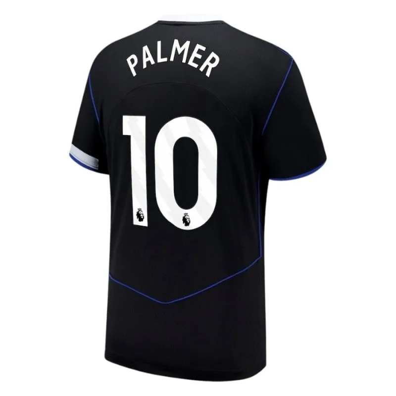 Chelsea PALMER 2025/26 Troisième ensemble de maillot pour enfants - Noir
