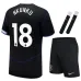 Chelsea NKUNKU 2025/26 Troisième ensemble de maillot pour enfants - Noir