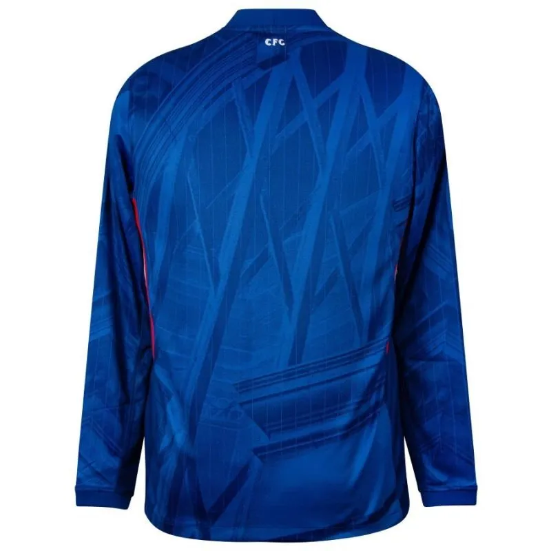 Chelsea 2025/26 Maillot domicile à manches longues - Bleu