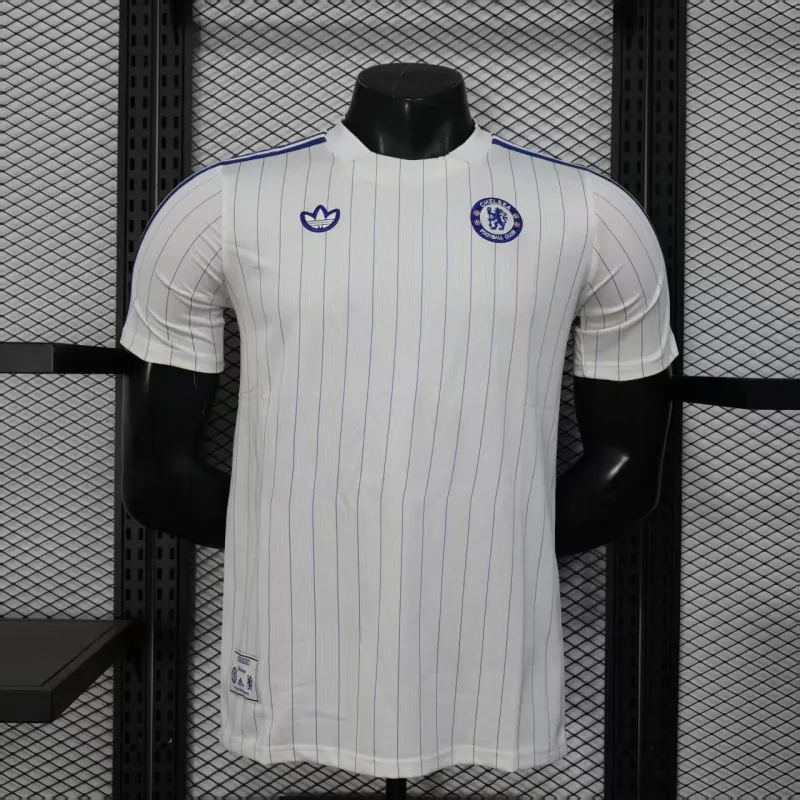 Chelsea Maglia Giocatore Edizione Casual 2025/26 - Bianco