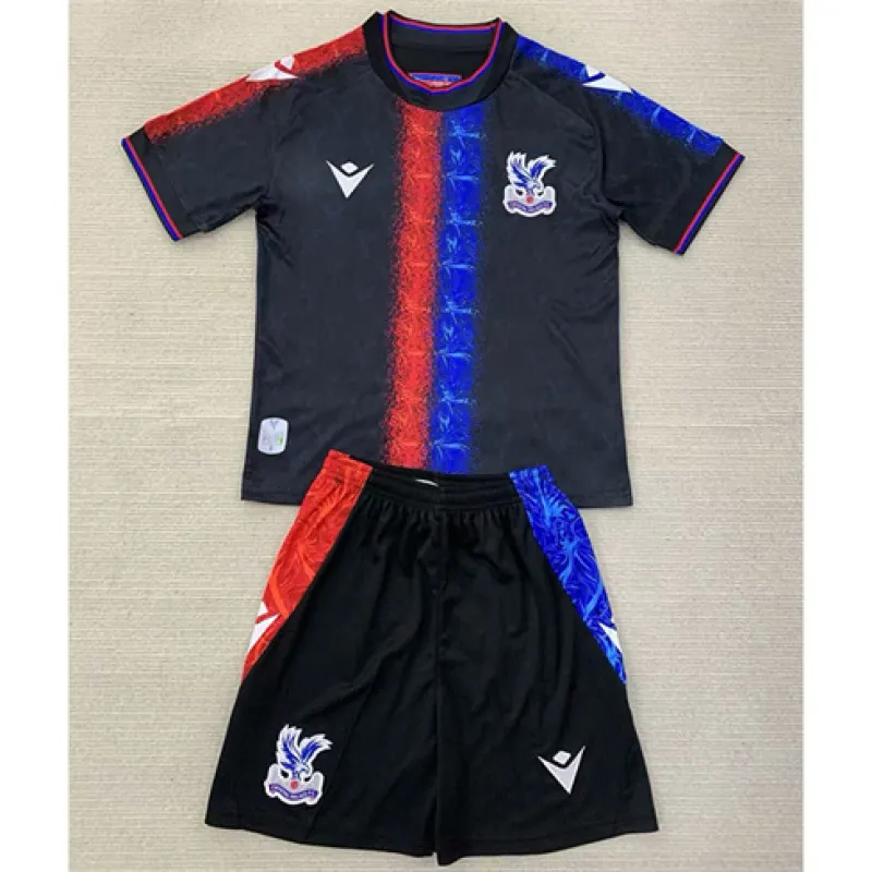 Maillot d'enfant 3e de Crystal Palace 2024/25 - Noir