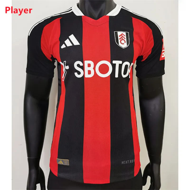 Camiseta de visita de Fulham 2024/25, versión de jugador - Negra