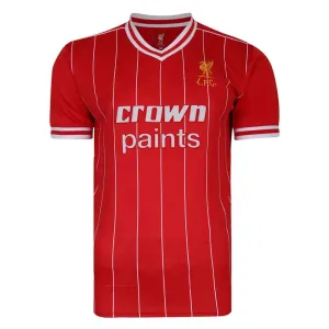 Liverpool 1983/84 Retro-Heimtrikot - Rot