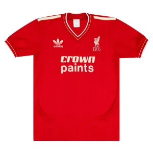 Liverpool 1985/86 Retro-Heimtrikot - Rot