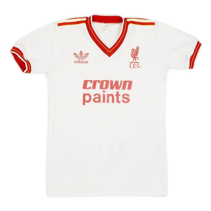Liverpool 1985/86 Maglia da trasferta retrò - Bianca