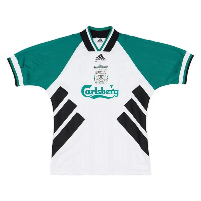 Liverpool 1993 1995 Retro Away Jersey - White
