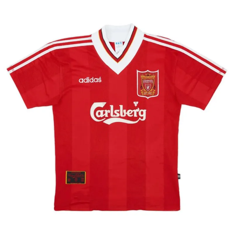 Liverpool BARNES 1985/86 Maillot domicile rétro - Rouge