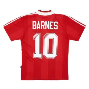 Liverpool BARNES 1985/86 Retro-Heimtrikot - Rot
