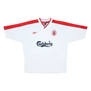Liverpool 1998/99 Retro-Auswärtstrikot - Weiß