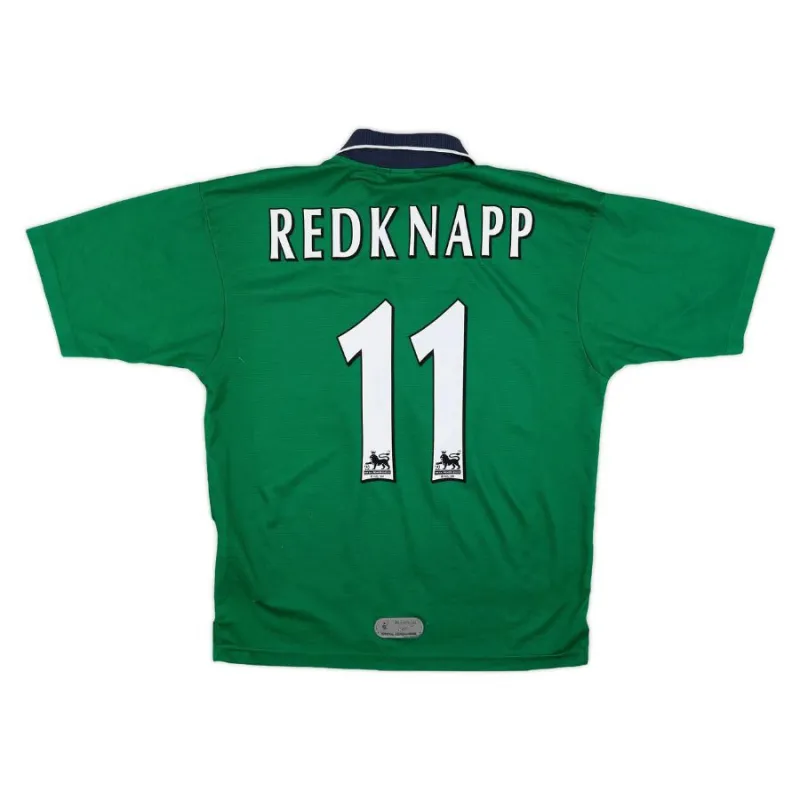 Liverpool REDKNAPP 1999/2000 Retro Away Jersey - Green