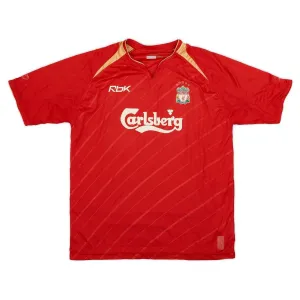 Liverpool 2005/06 Retro-Heimtrikot - Rot