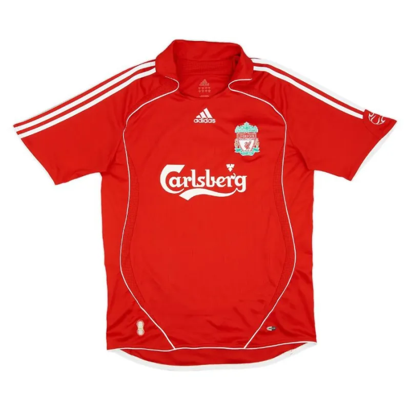 Liverpool ALONSO 2006 2008 Retro Home Jersey - Red