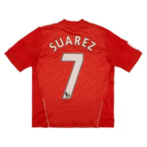 Liverpool SUAREZ 2010 2012 Maglia casalinga retrò - Rossa