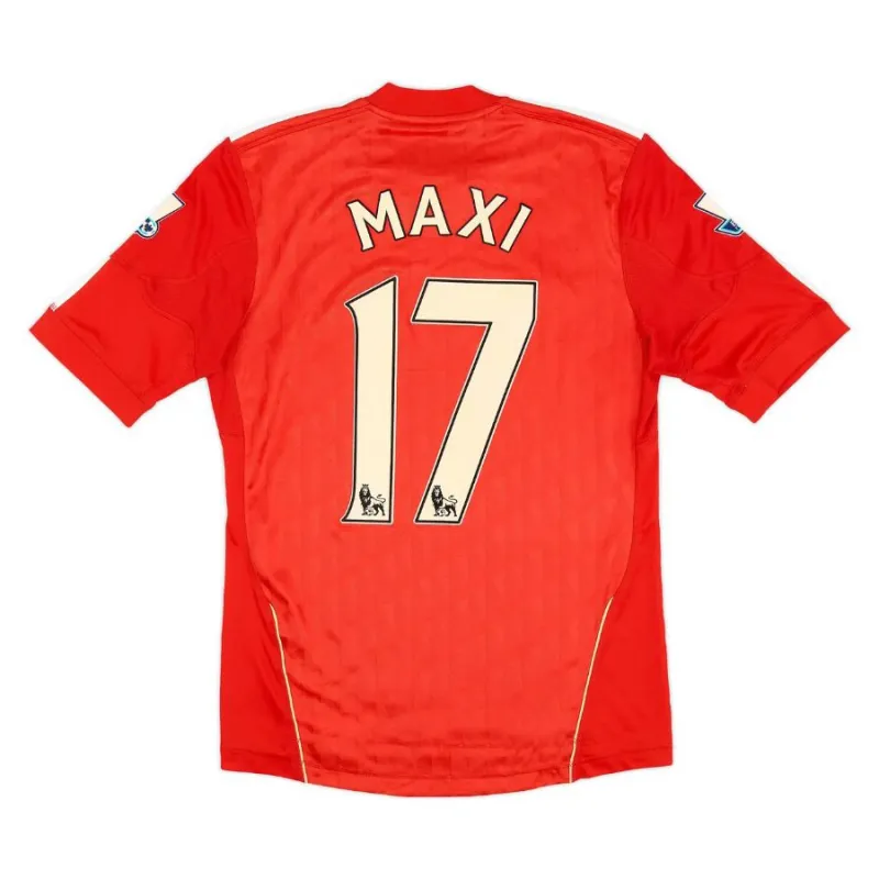 Liverpool MAXI 2010 2012 Retro Home Jersey - Red