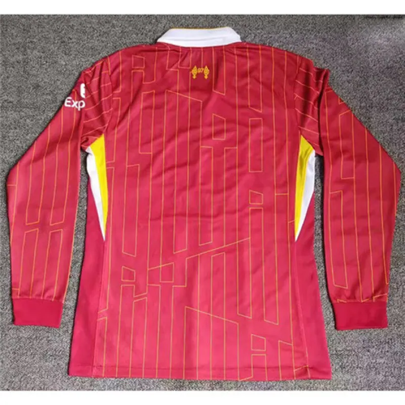 Liverpool 2024/25 Home Long Sleeve Jersey - Red